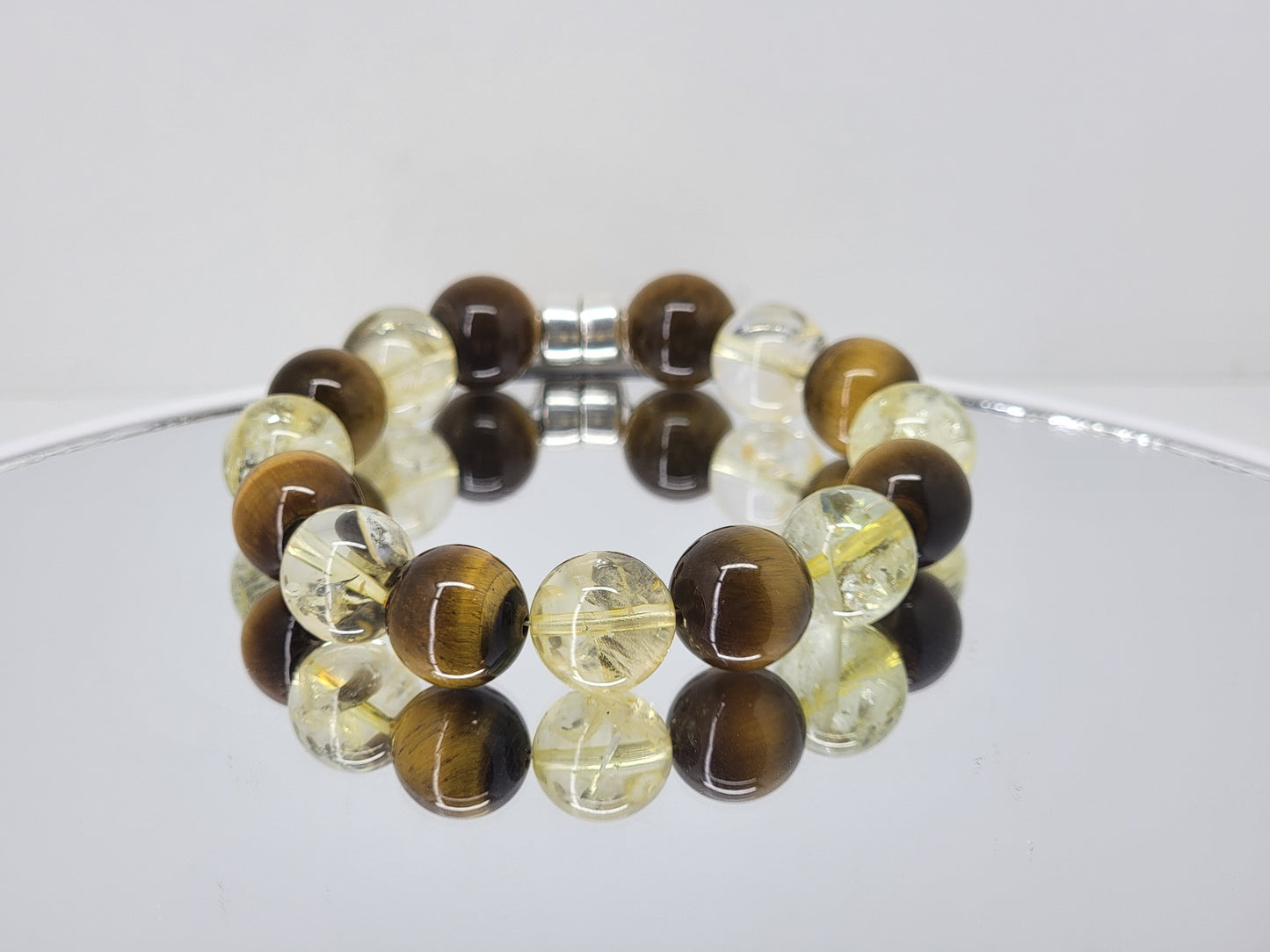 12mmグリーン&ホワイトジェイド