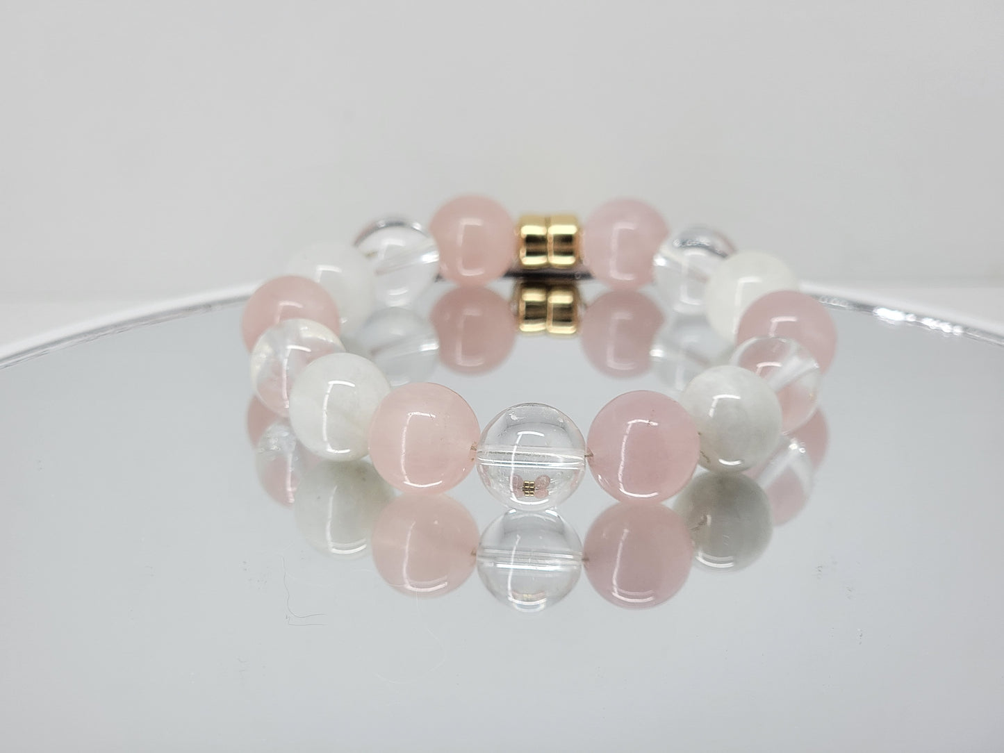 12mmグリーン&ホワイトジェイド